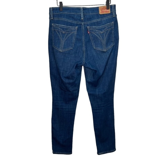 Levi's High Rise Skinny Jeans Distressed Size 31 - Picture 2 of 13